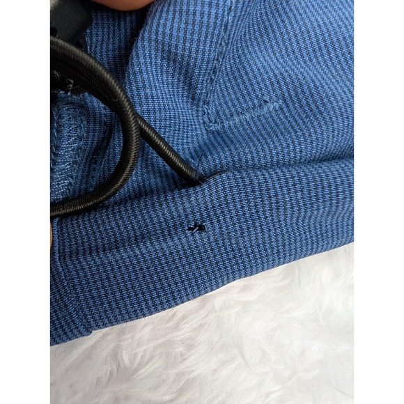 Travis Mathew Jacket Men's S Full Zip Performance‎ Blue Drawstring Waist *Logo - Picture 12 of 14